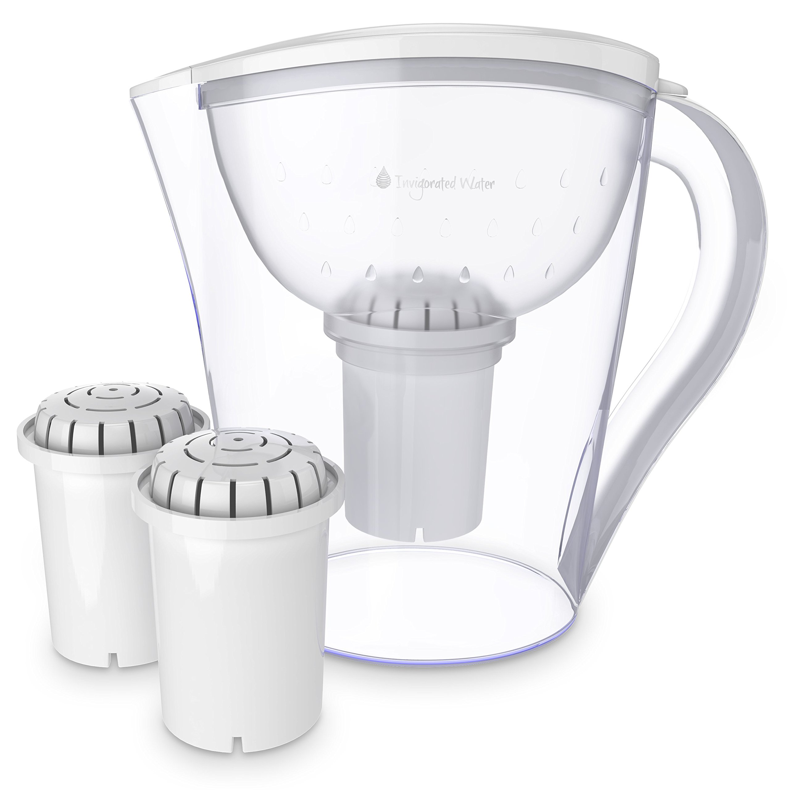 pH RESTORE Alkaline Water Pitcher Ionizer With 2 LongLife Filters