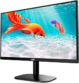AOC 22B2QAM 22" FHD 75Hz VA Monitor Speakers Adaptive Sync Lowblue HDMI DP view 2