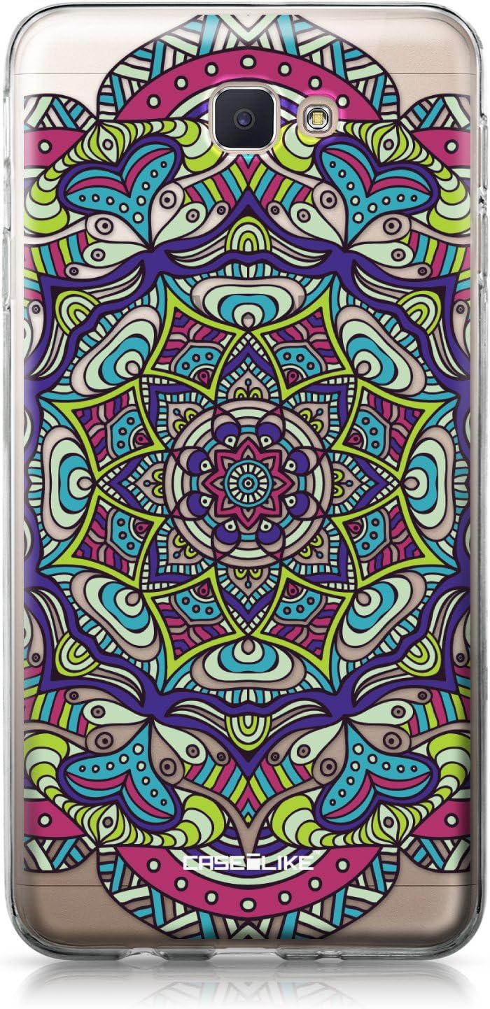 CASEiLIKE Samsung J7 Prime case, On NXT case, On7 (2016) case, Mandala Art 2094 Pattern TPU Case Bumper Snap-on Back Cover for Samsung Galaxy J7 Prime/On NXT / On7 (2016)