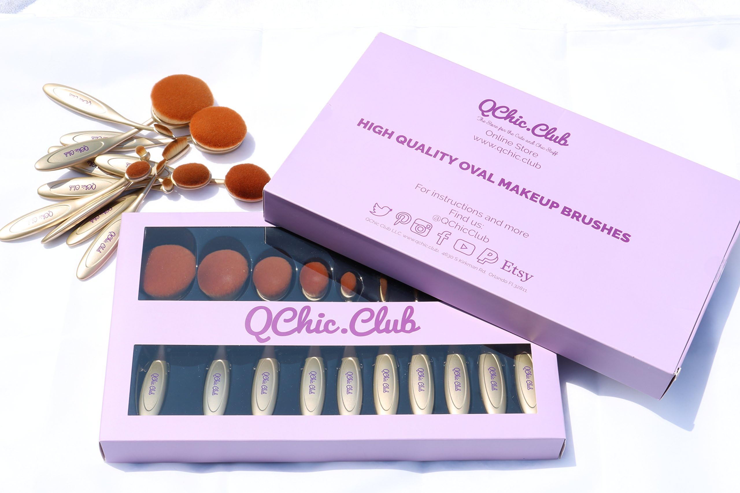 Oval Brush Set of 10 pieces Black Friday/Cyber Monday SALE