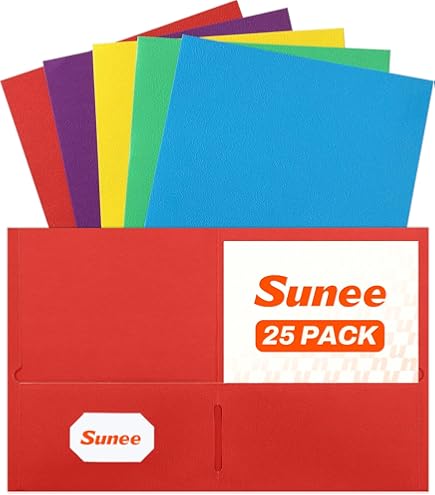 Amazon.com: Oxford 54443 Twin-Pocket Folders, Laminated,200 Sht