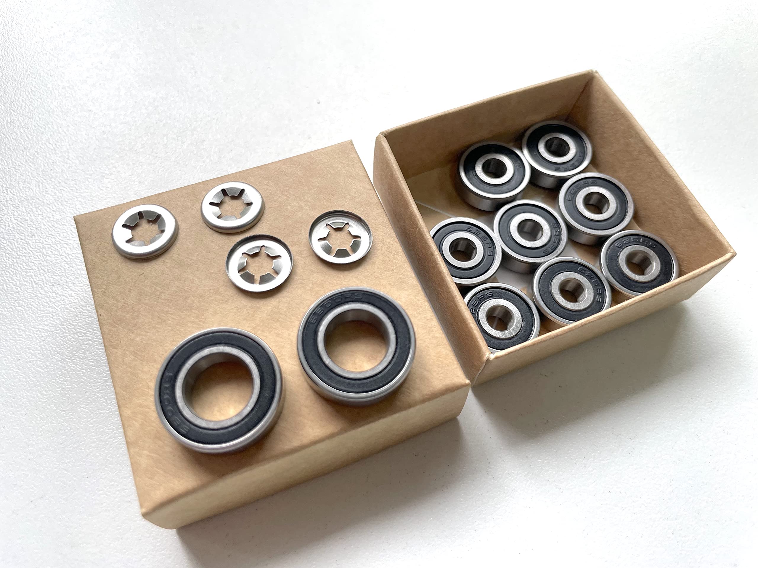 TIMBERA Ball Bearing Repair Kit (14-Pack) – Fits Husqvarna Automower Front Wheels, Axles, Cutting Motor Spindle Shaft – Models 210C, 220AC, 230ACX, 260ACX (2004–2008) – Robotic Mower Accessory