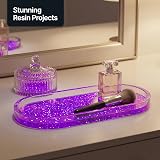 Hemway Fluorescent Purple Glitter Shaker Extra Chunky 130g view 5