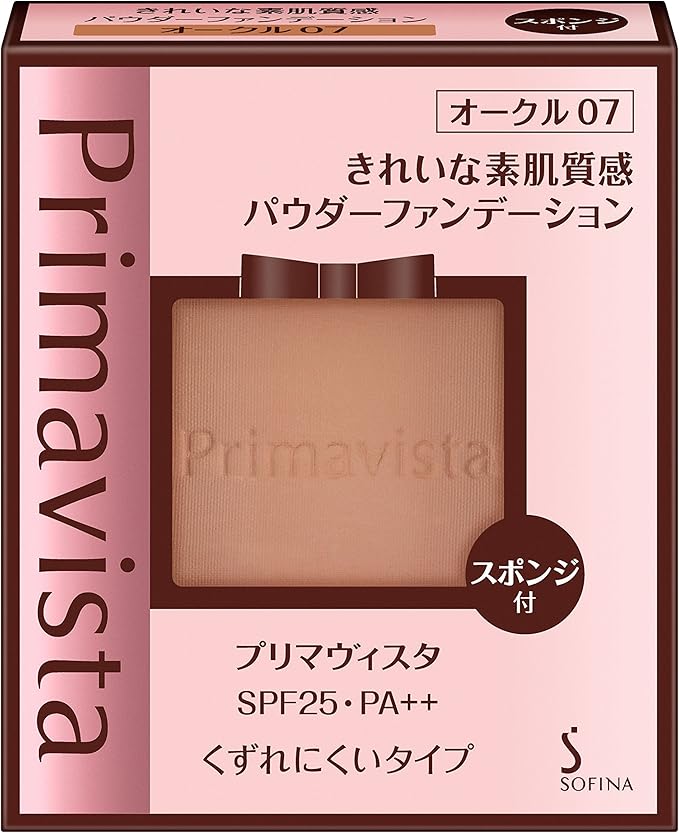 Amazon プリマヴィスタ きれいな素肌質感パウダーファンデーション オークル07 Spf25 Pa 9g プリマヴィスタ ビューティー 通販
