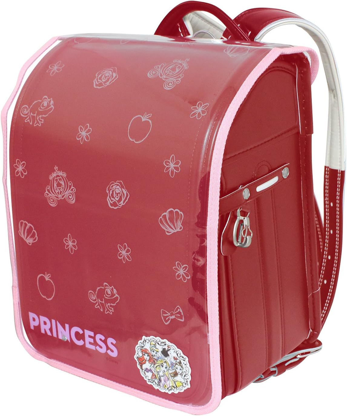 Amazon ヒラ商 ディズニー プリンセス ランドセルカバー 大型ワイド 透明クリア Crsc 10 ランドセルカバー 文房具 オフィス用品
