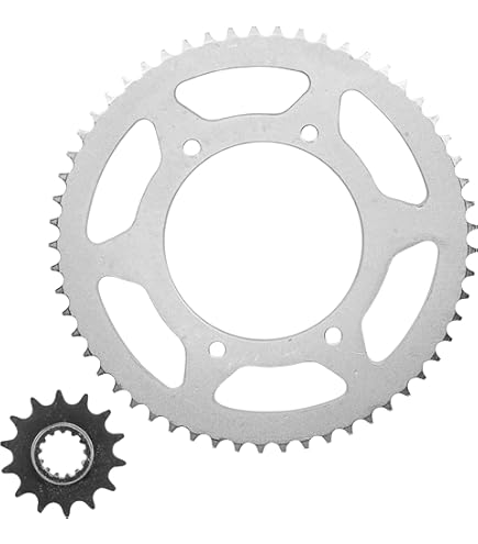 ©️chanサイズ1 Amazon.com: Caltric Front and Rear Sprockets Kit Compatible with