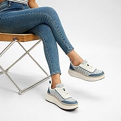 AIRHAS Women Espadrille Platform Sneakers Chunky
