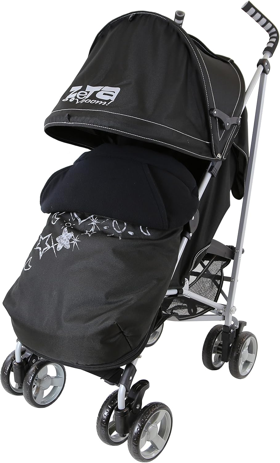 zeta vooom stroller with footmuff