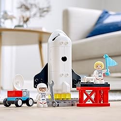 LEGO DUPLO Town Space Shuttle Mission Rocket Toy