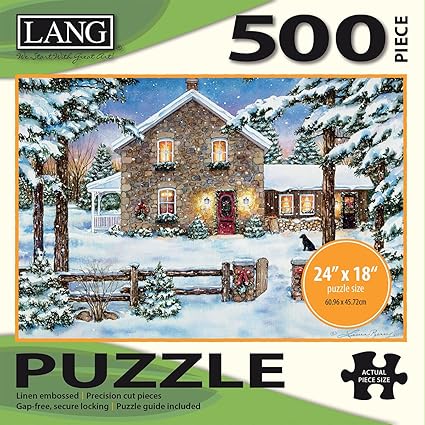 LANG - 500 Piece Jigsaw Puzzle - Nestled In The Pines