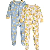 Onesies Brand, Baby Girls, 2-Pack Footed Pajamas