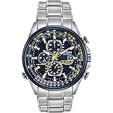 Citizen Men's Eco-Drive Sport Luxury World Chronograph Atomic Time Keeping Watch