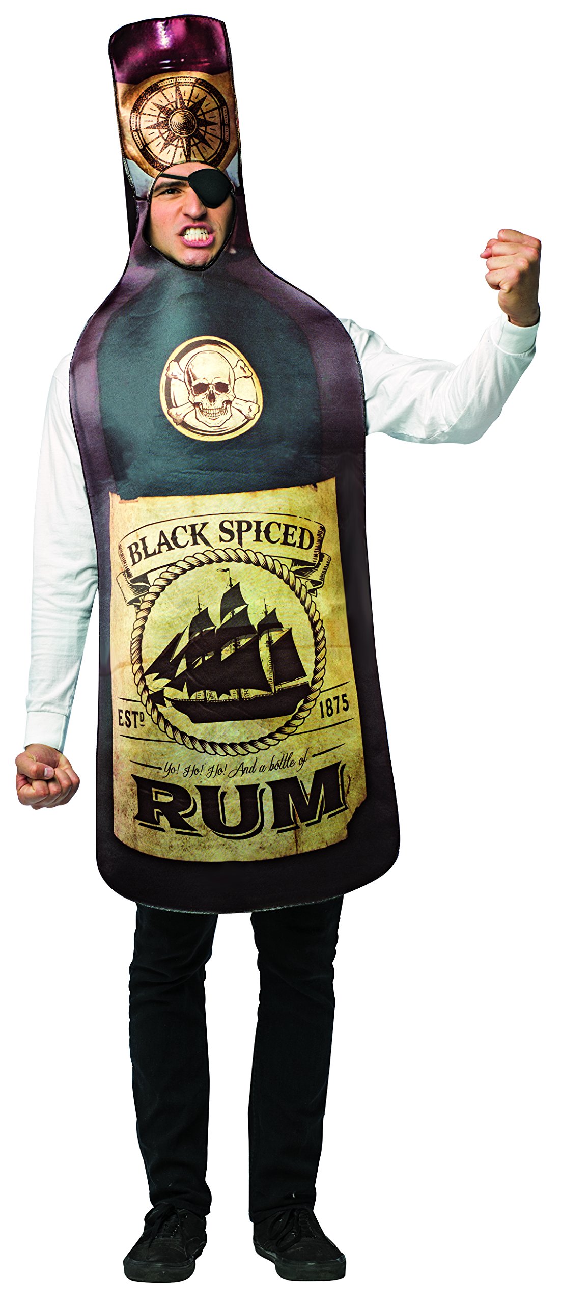 Rasta Imposta - Get Real Rum Bottle Adult Costume