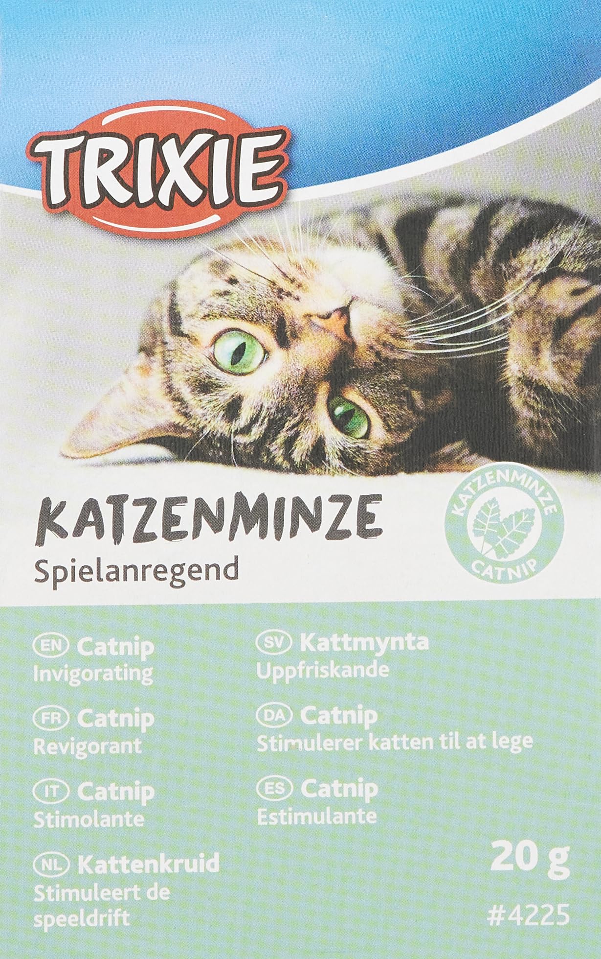 Trixie Catnip 20g, Stimulating Game for Cats, Long-lasting Fragrance, 20.0 gram Bag, Cat Toy