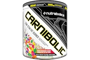 Carnibolic Sour Rainbow Candy 30 serv - low stim fat burner - appetite suppressant,