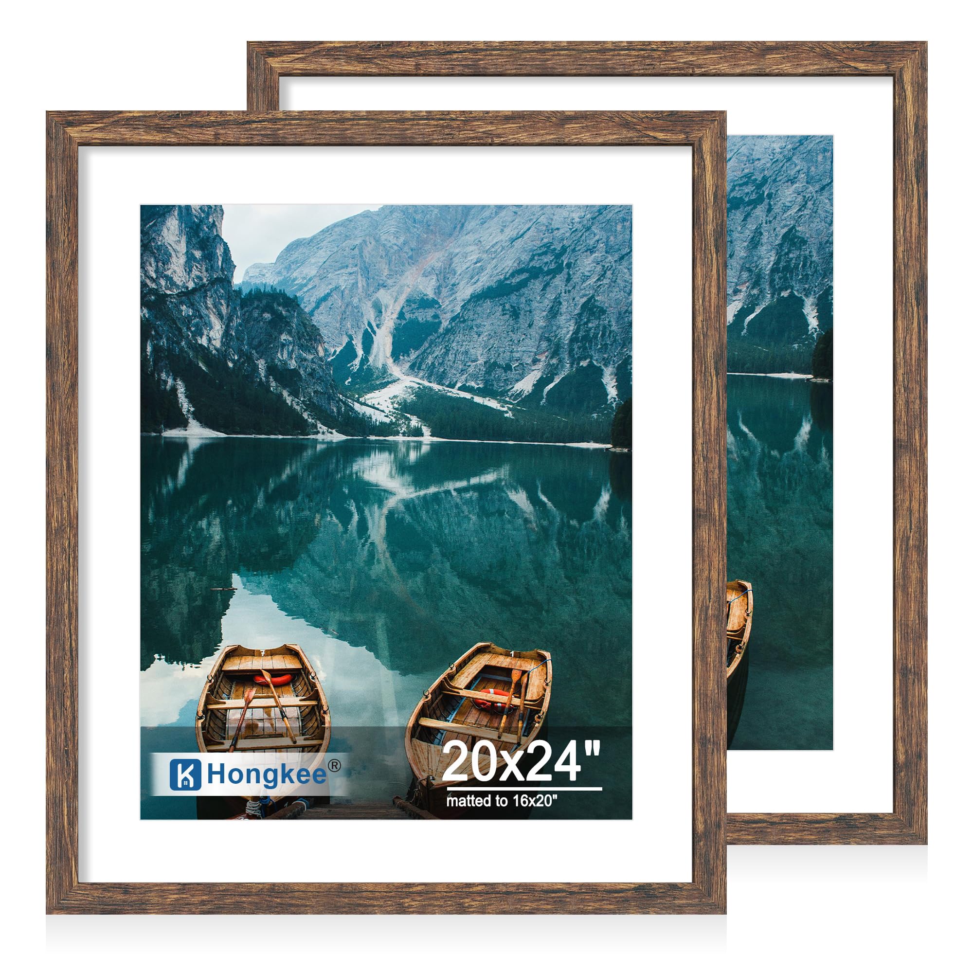 Hongkee Picture Frame Set of 2, HK042518-MD20X24-RB(2PK) Image