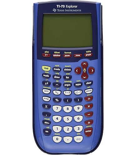 その他 TI 73 Explorer Blue Texas Instruments TI-73 Explorer Graphing Calculator, Blue