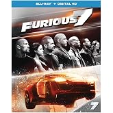 Furious 7 - Extended Edition Blu-ray + Digital HD + The Fate of the Furious Fandango Cash