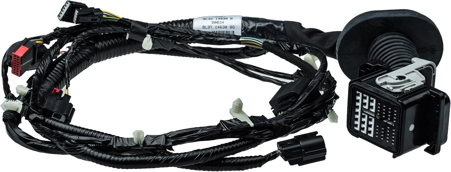 1114 Ford F150 Front Right Passenger Door Wire Jumper Harness OEM BL3Z14630B, Interior Amazon