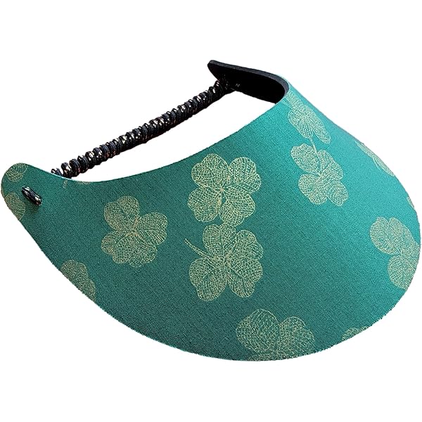 thumbnail image 2 of Pickleball Sun Visor For Women - Sporty Adjustable Foam Visor No Pressure Design In Red Swirls 2 of 10
