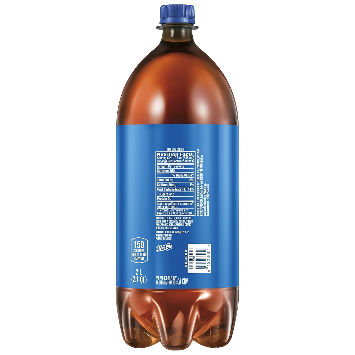 Nutrition Facts Pepsi 2 Liter Besto Blog