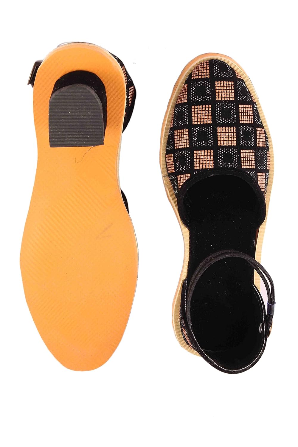 shree women's sandals with jaipuri work