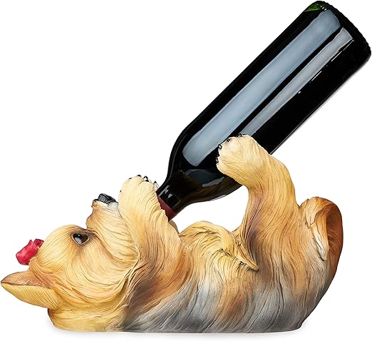 Amazon Com True Yorkie Wine Bottle Holder One Size Home Kitchen