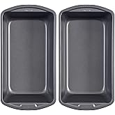 GoodCook Nonstick Loaf Pan 9 x 5-Inch Heavy-Duty Steel Bakeware with Easy-Clean Non-Stick Coating, Oven & Dishwasher Safe Pan