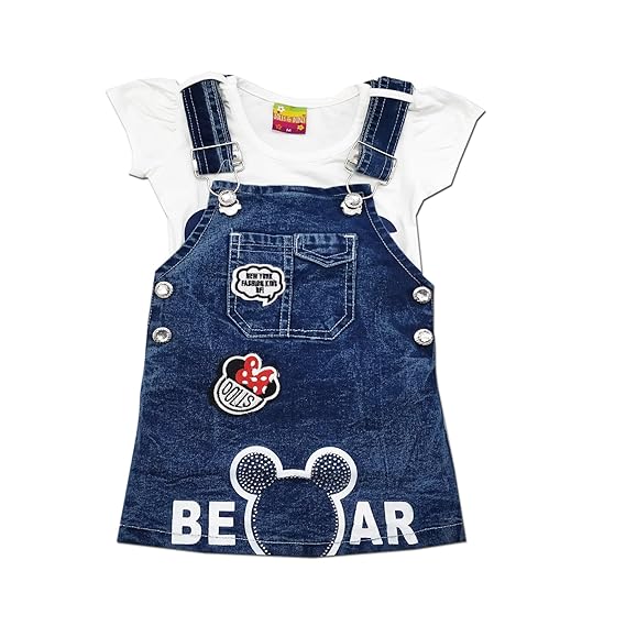dungaree dress for baby girl
