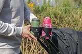 LittleLife Double Buggy Cup Holder Universal Bottle Organiser Stroller view 4