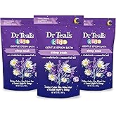 Dr Teal's Kids Gentle Epsom Salt, Sleep Soak with Melatonin & Essential Oil Blend, 2 lbs (Pack of 3)