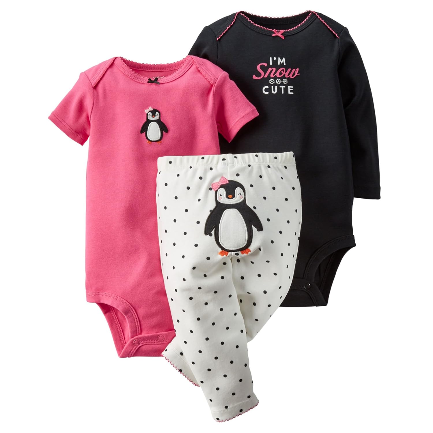 Carters 3 Piece Penguin Little Character Set
