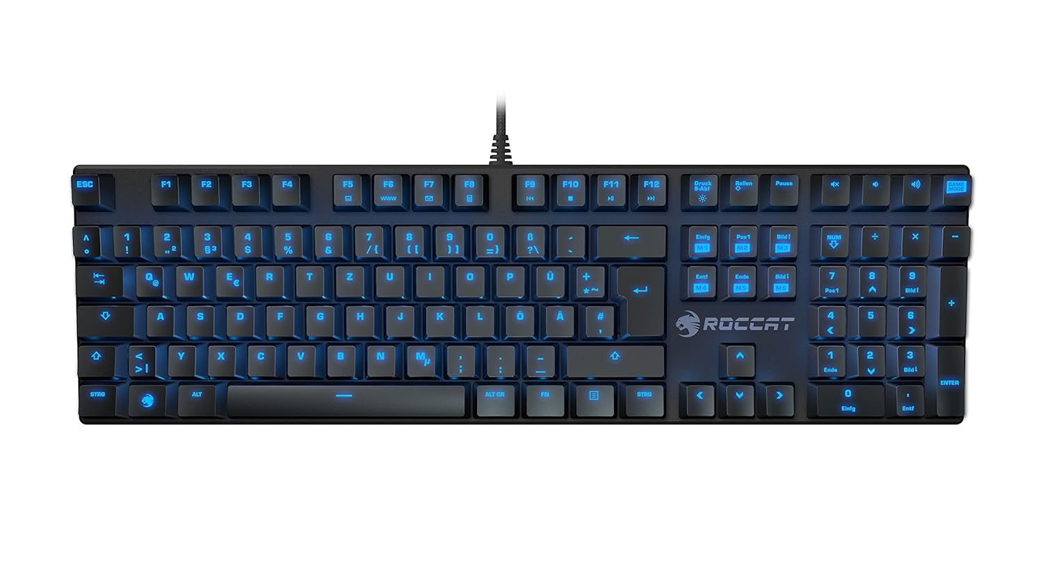 Roccat Suora Frameless mecánico táctil Gaming Keyboard UK Layout (12 – 202)