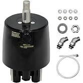 Winibo HH5271-3 Outboard Hydraulic Steering Pump Helm 1.7cu/27cc | Front Mount Helm Pump for Boats up to 300 HP, Compatible with Cruisers Runabouts Boats
