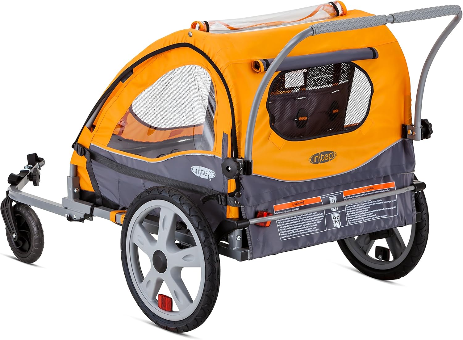 Instep Bike Instep Duo Cruiser Duosport Bike Trailer Pink Pacific