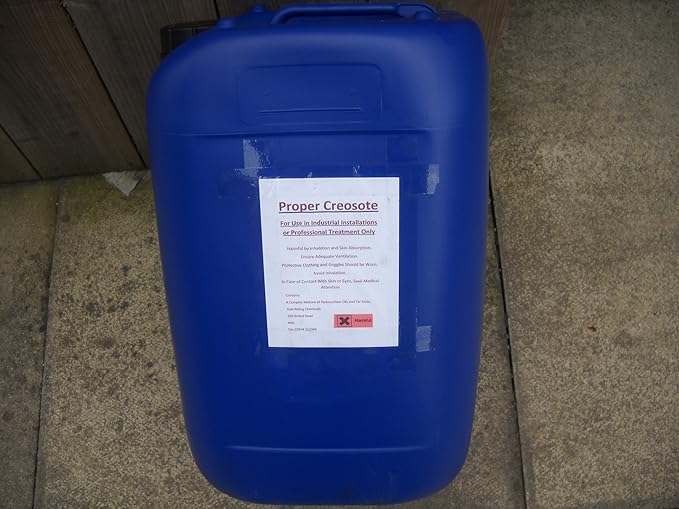 25 LTRS ORIGINAL PROPER BROWN COAL TAR CREOSOTE PRO USE FROM CENTURION