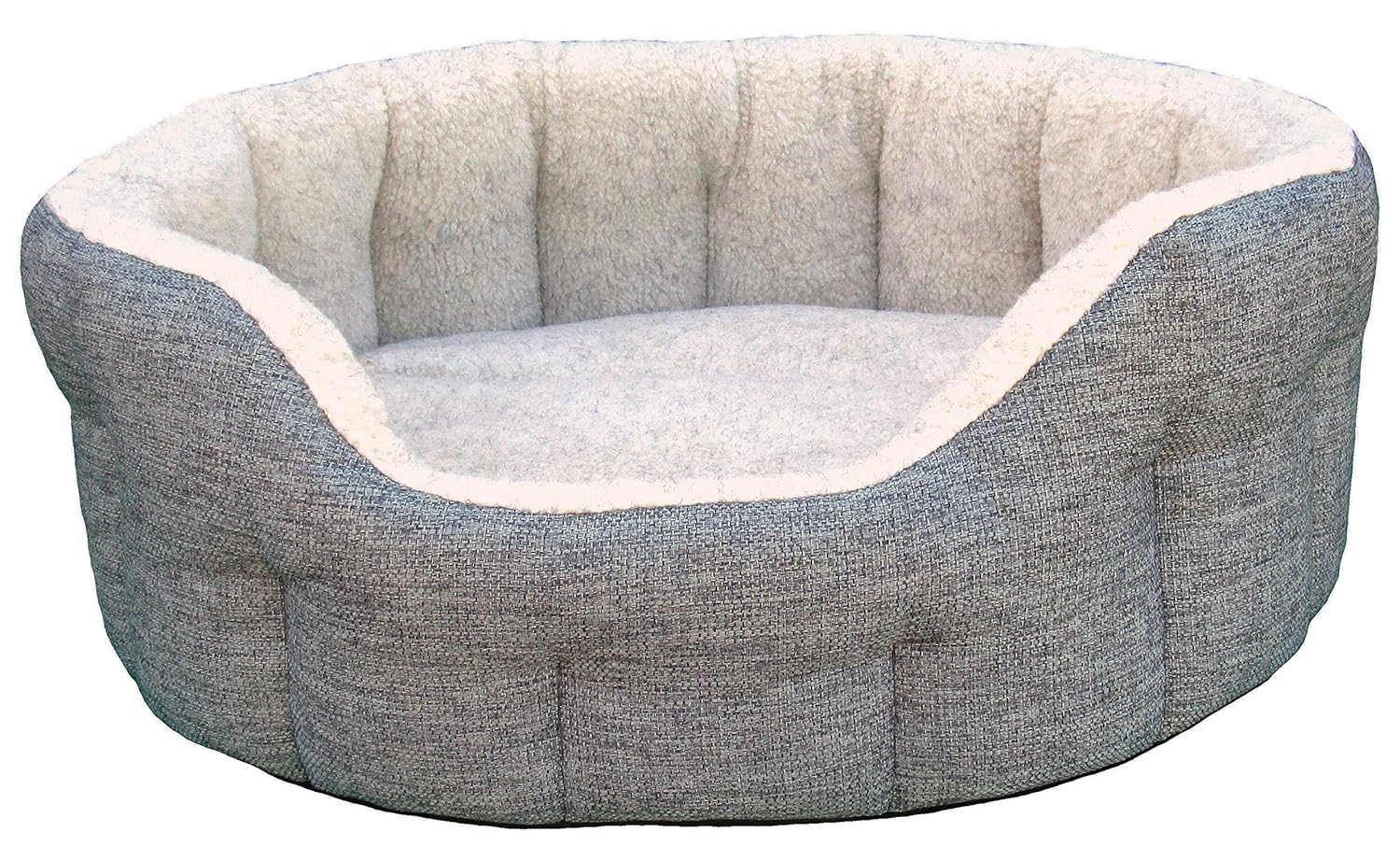 P & L Superior Pet Beds P&L Premium Oval Drop Fronted Heavy Duty Basket