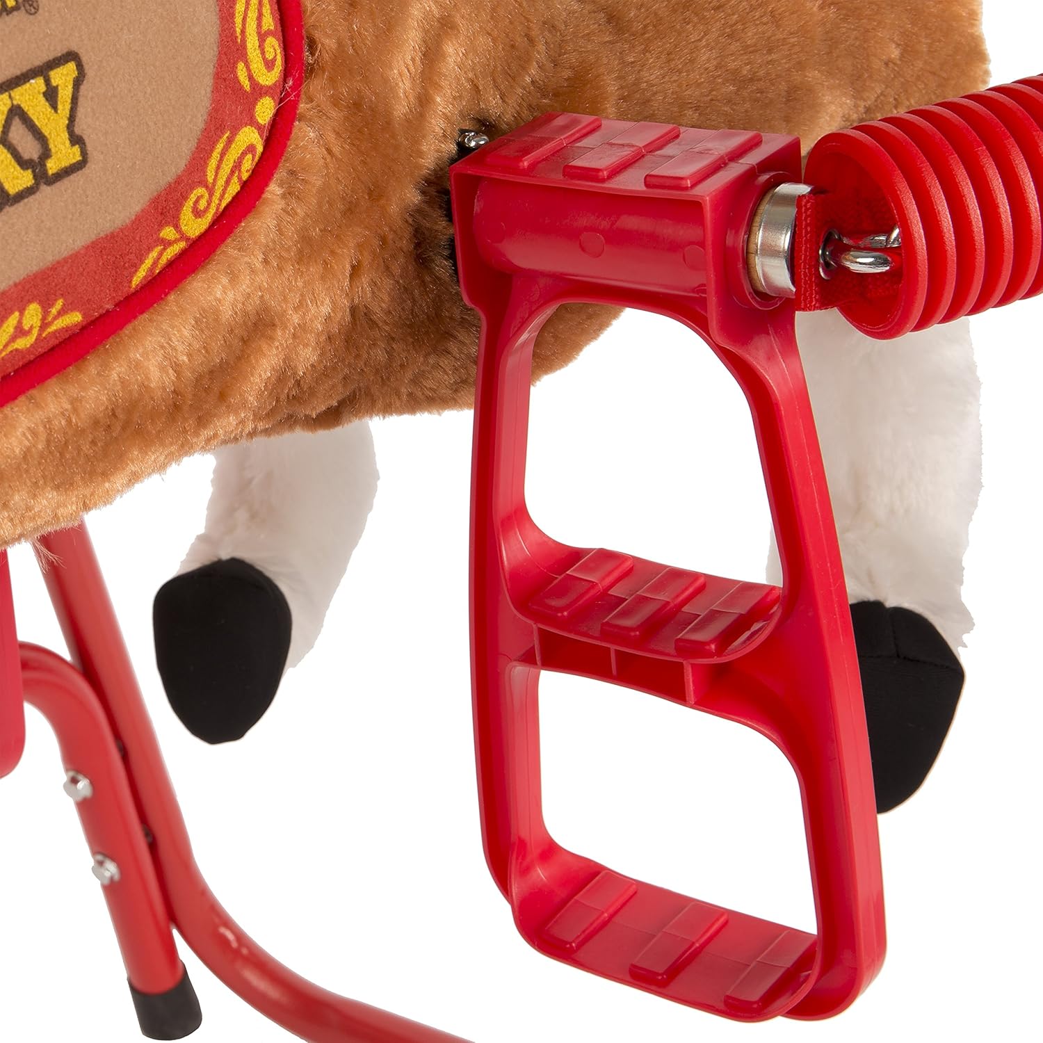 Rockin Rider Lucky Talking Plush Spring Horse Tek Nek 180046