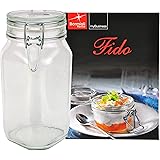 Vaso Fido Ermetico Bormioli - 5 Litri, Vetro, Coperchio In Metallo Con Guarnizione - Foto 2