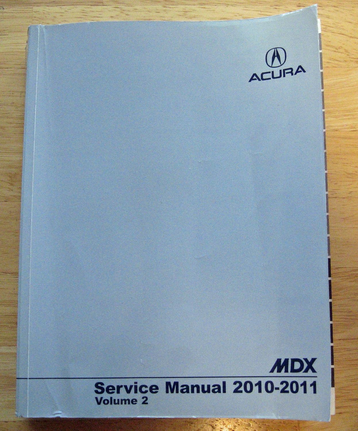 Amazon.com : 2010 - 2011 Acura MDX Service Repair Shop Manual - Volume 2 :  Everything Else