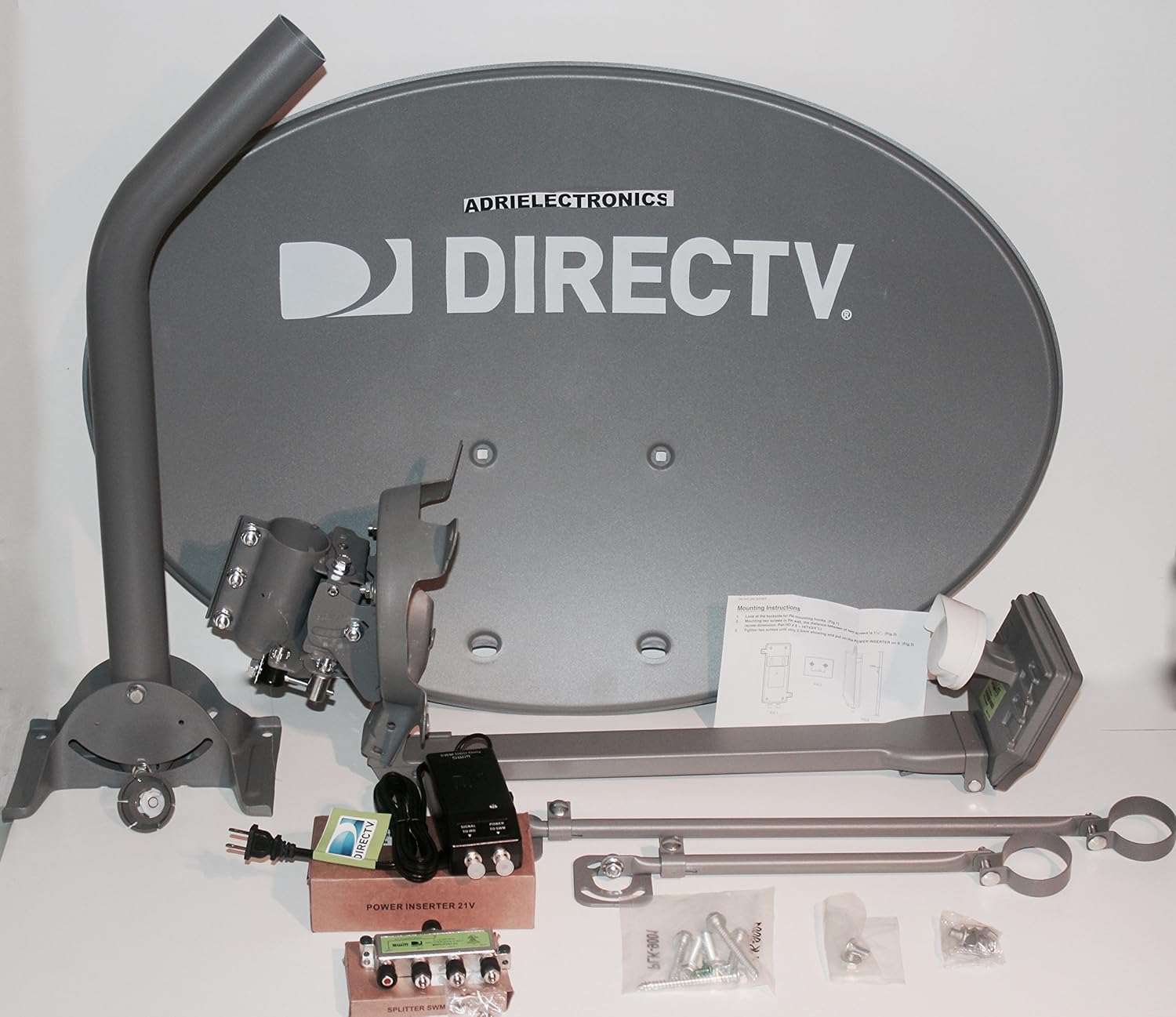 TV Satellite Dishes AT&T DIRECTV SWM3 SWM 3 three LNB KAKU Slim Line