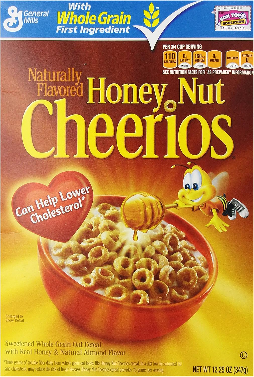 Honey Nut Cheerios 12.25oz (347g) Amazon.co.uk Grocery