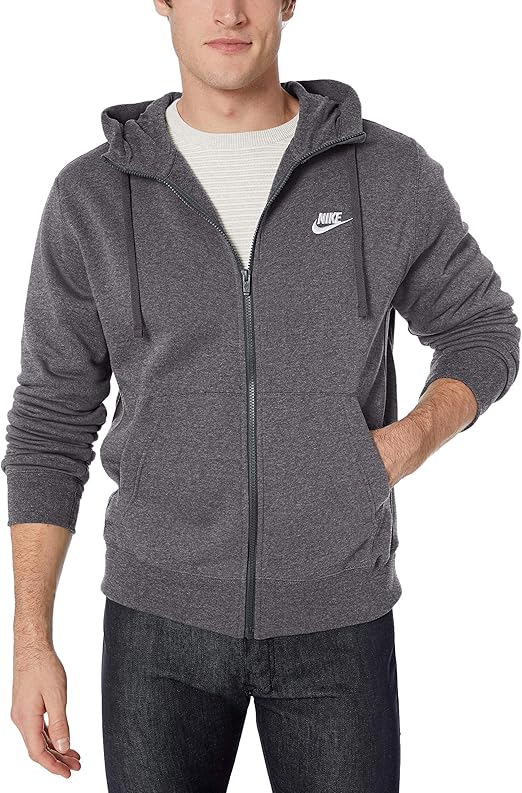 Amazon.com: Nike Men's NSW Club Full Zip Hoodie: Clothing