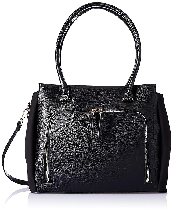 Buy Accessorize London Work Tote Women's Shoulder Bag (Black) at