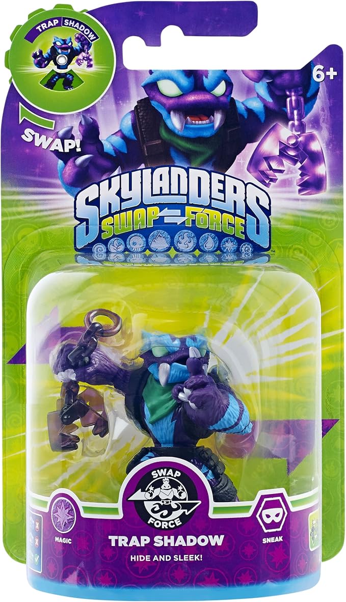 Skylanders Swap Force Swappable Character Pack Trap Shadow (Xbox 360/PS3/Nintendo Wii U/Wii Skylanders Swap Force Swappable Character Pack Trap Shadow (Xbox 360/PS3/Nintendo Wii U/Wii