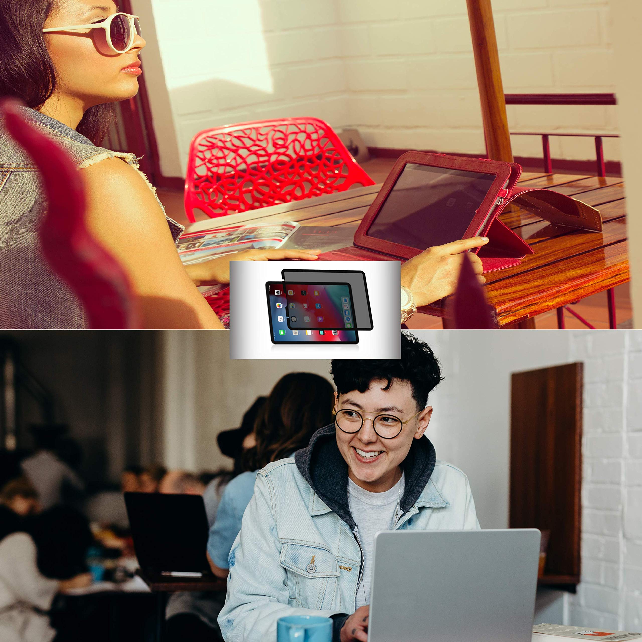 Thorani Privacy Screen Filter compatible with Apple iPad Pro 12.9\