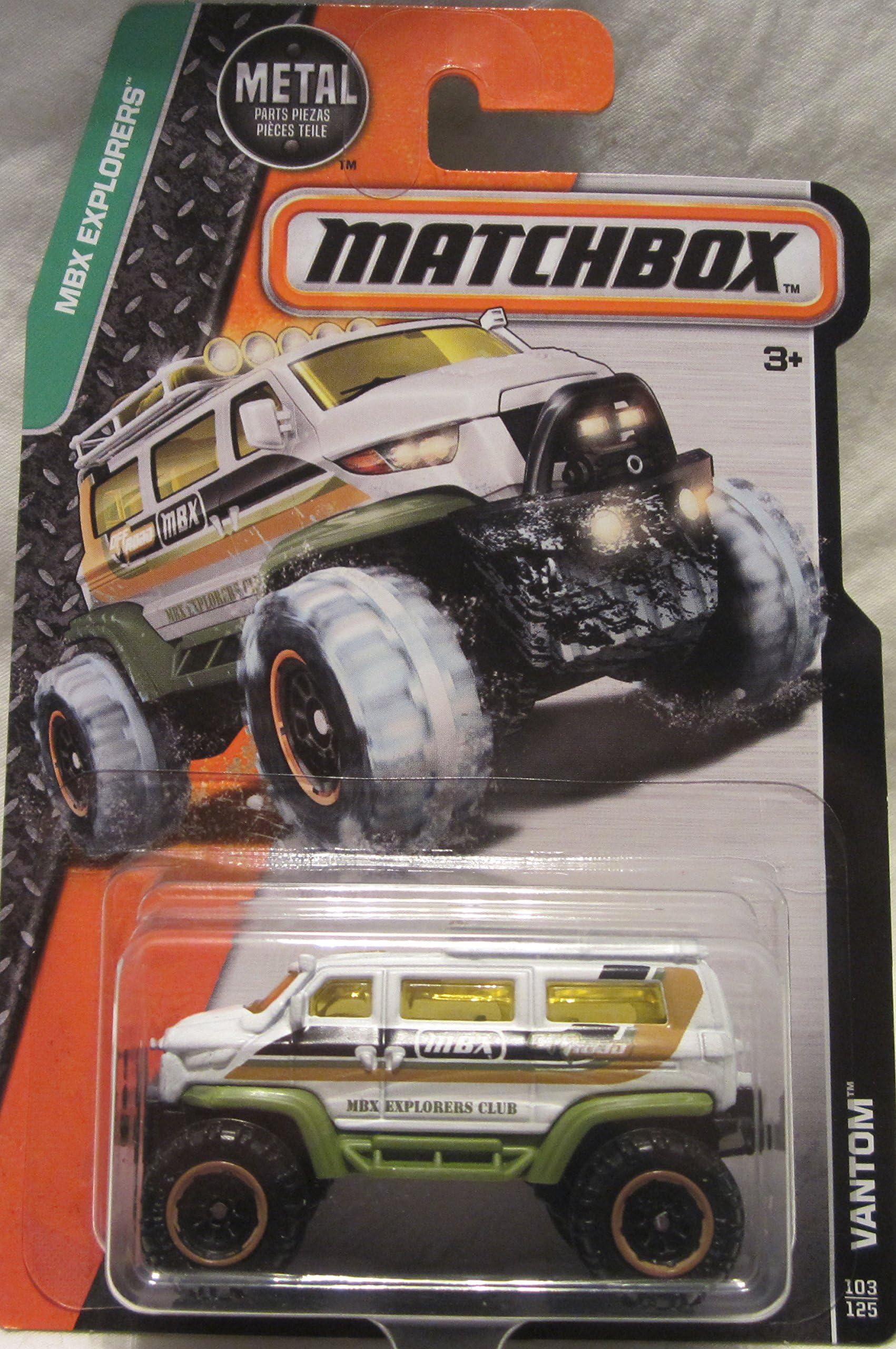 Vantom 2016 Matchbox MBX Explorers 103/125