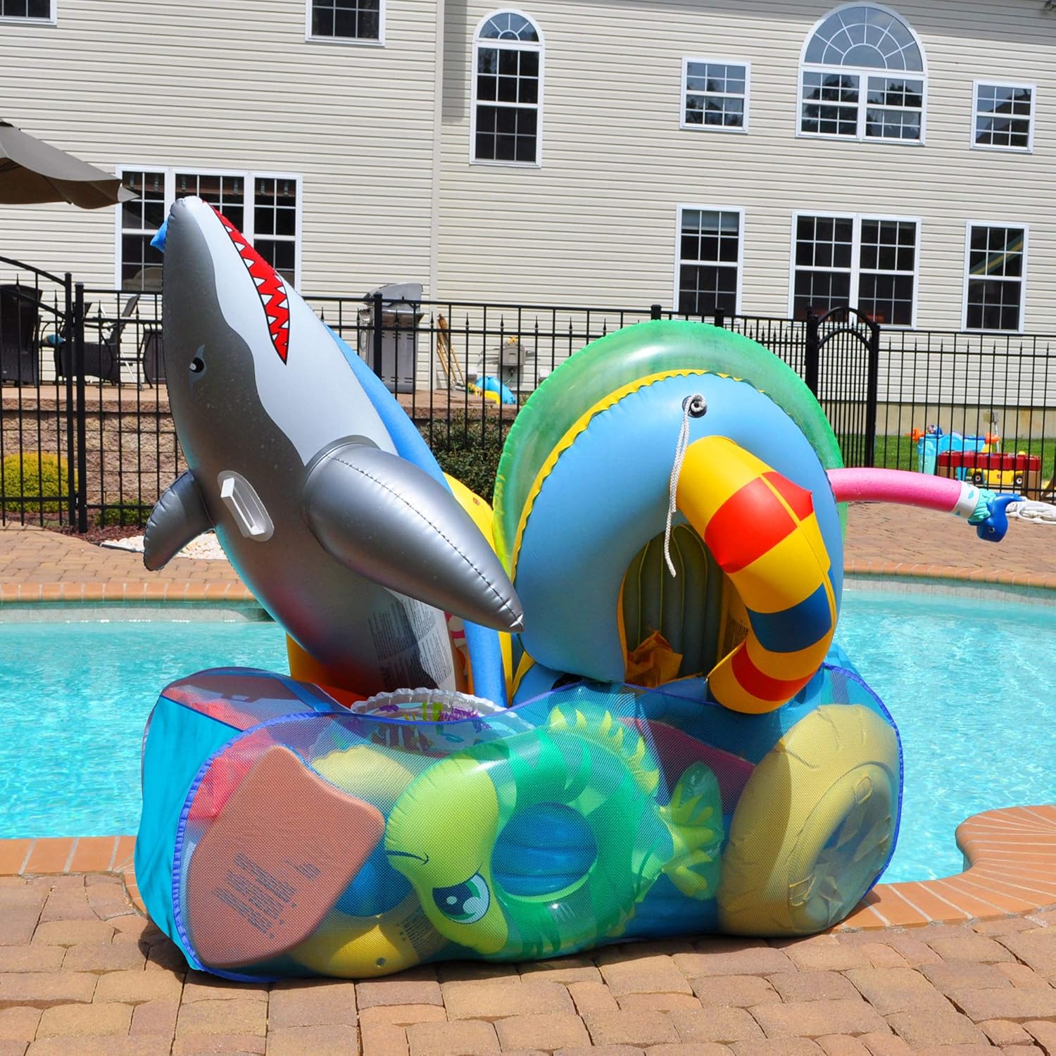 Swimming Pool Accessory Organiser Pool Blaster Pool Toy Storage Pouch