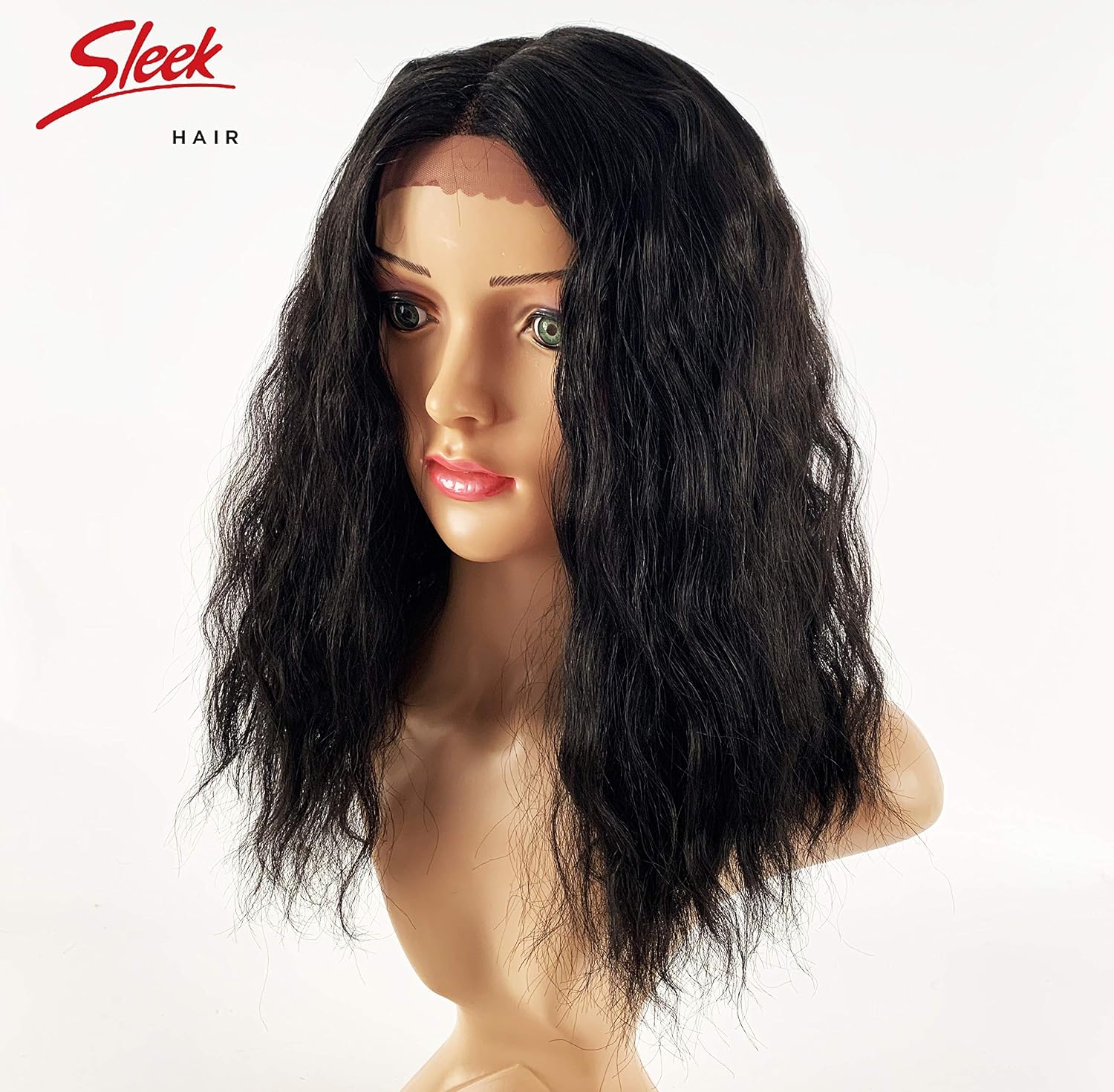 SLEEK Lace Front Wigs With Baby Hair 15’’ Shoulder Length Nature Loose Synthetic SPOTLIGHT 101 ABBIE lace wig Centre Part 4'' Deep Lace Heat Resistant Fiber150g-2 - Image 4