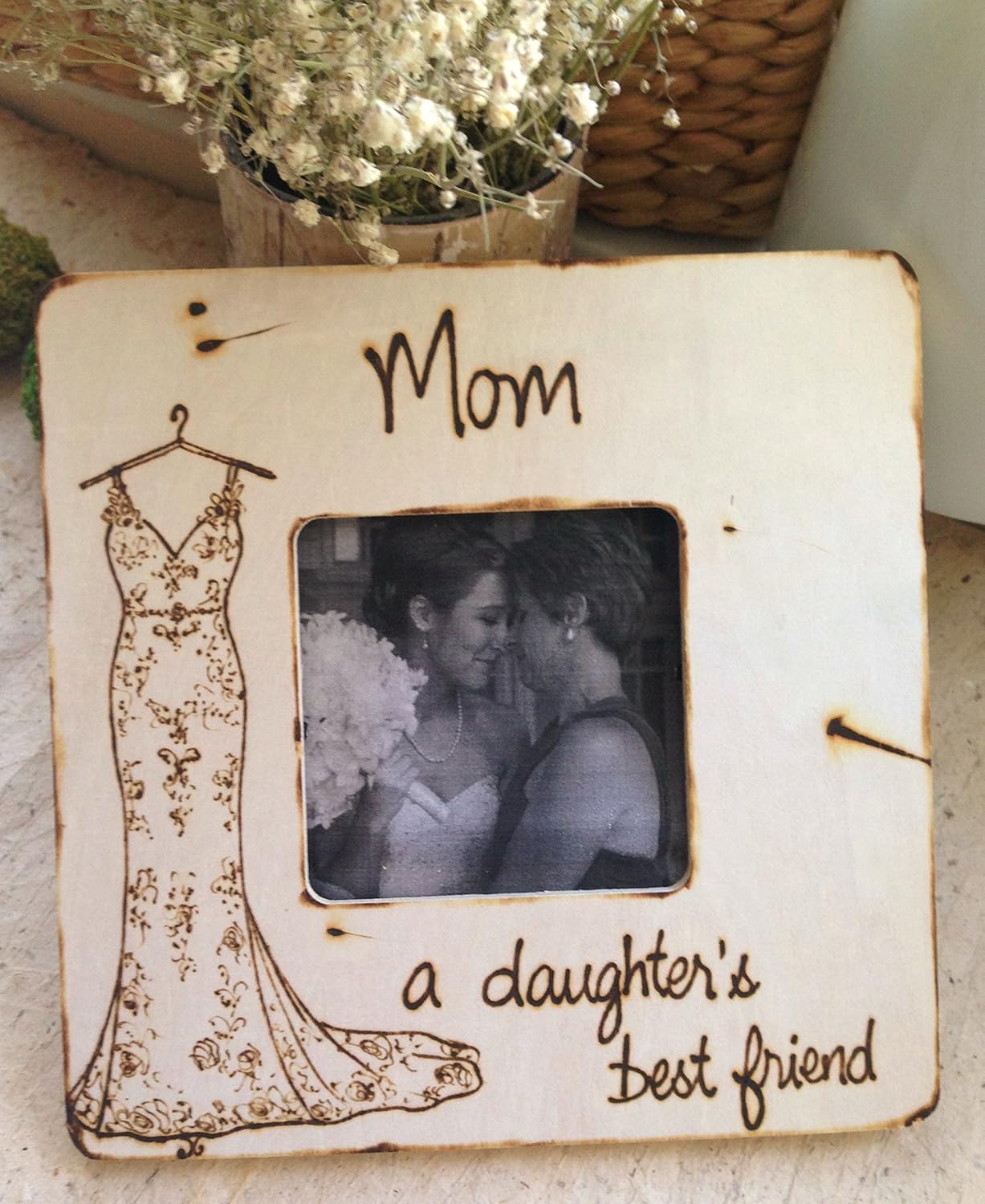 mother daughter picture frame